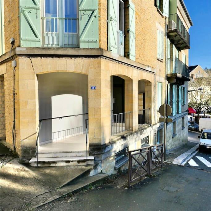 Ferienwohnung Sarlat Family 6P Centre Historique Clim Garage Exterior foto